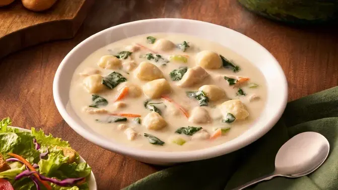 Chicken and Gnocchi soup