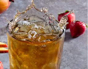 Mango-Strawberry Iced Tea